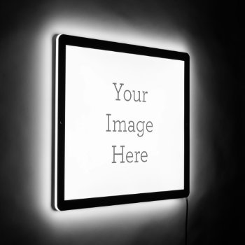 Create Your Own Backlit Poster Led Sign by zazzle_templates at Zazzle