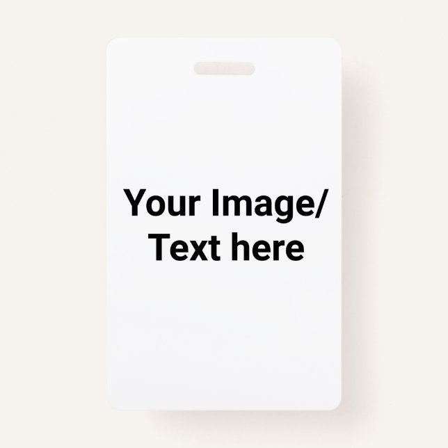 Create Your Own Badge (Front)