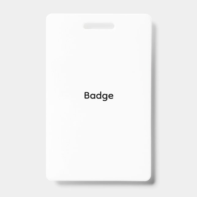 Create Your Own Badge (Front)