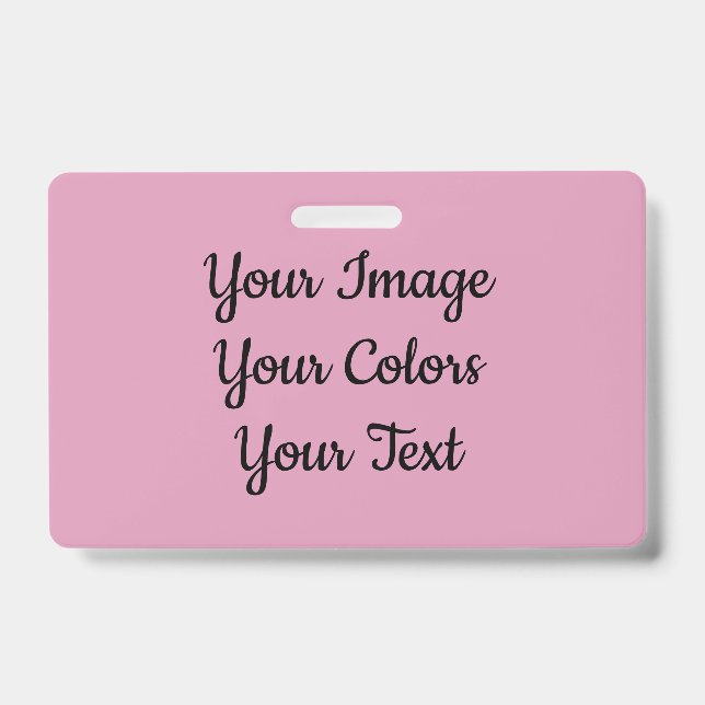 Create Your Own Badge (Front)