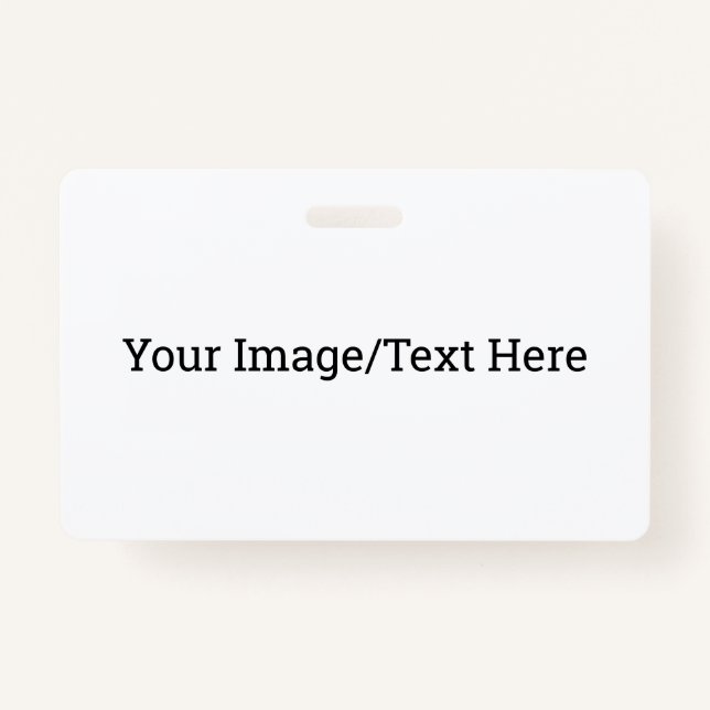 Create Your Own Badge (Front)