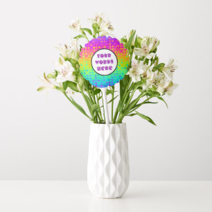 Create Your Own Balloon Groovy Polka Dots