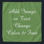Create Your Own Bandana<br><div class="desc">Easy... let me help you! This is a sample, I have many others with my art on them. Change what you don't want on bandana. For example the message I have written. Choose "Edit Text" or Delete with "X" And start fresh! Choose your font and color of bandana. Add a...</div>