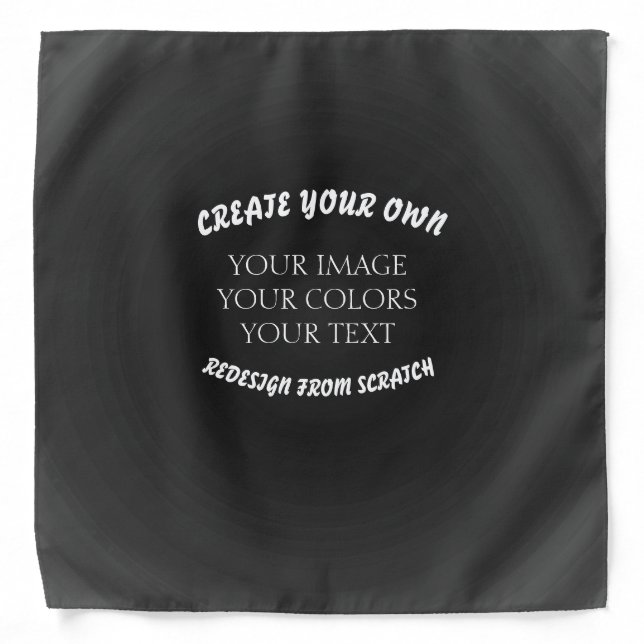 Create Your Own Bandana (Front)