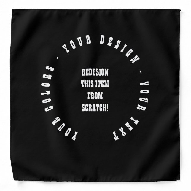 Create Your Own Bandana (Front)