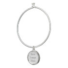 Create Your Own Bangle Bracelet With Round Charm