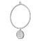 Create Your Own Bangle Bracelet With Round Charm
