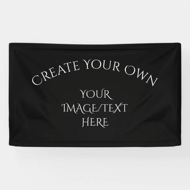 Create Your Own Banner (Horizontal)