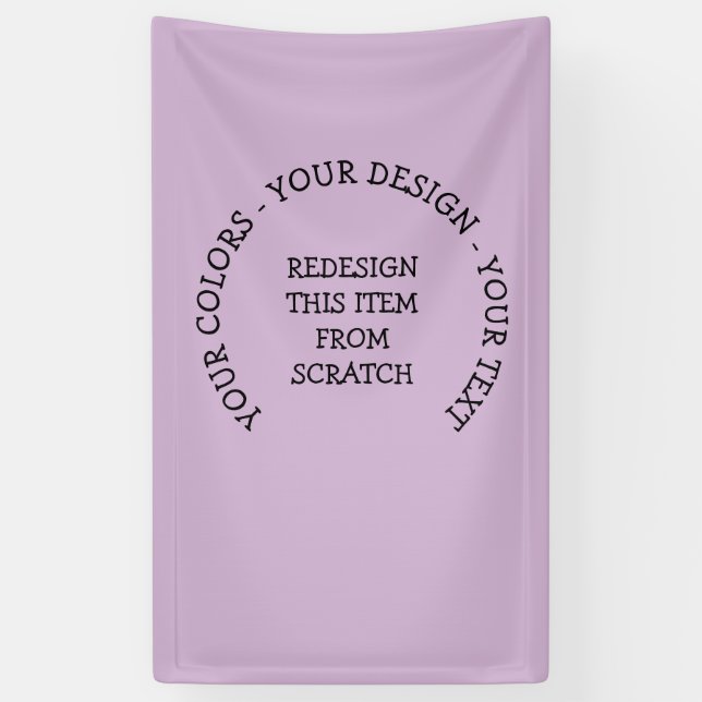 Create Your Own Banner (Vertical)