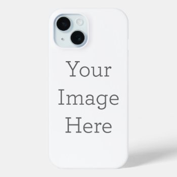 Create Your Own Barely There Iphone 15 Case by zazzle_templates at Zazzle