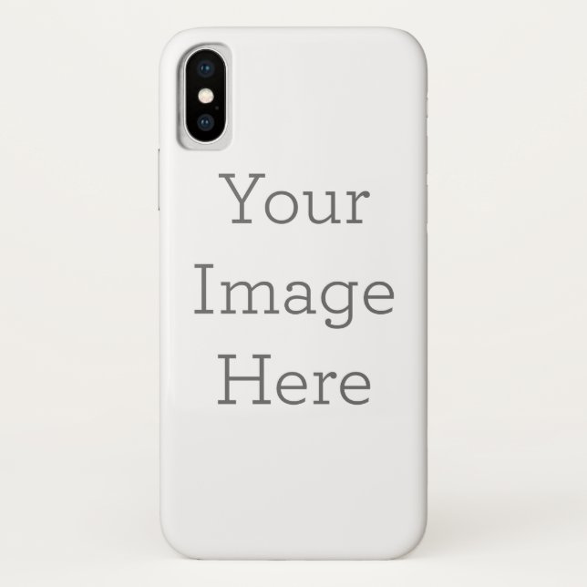 Case-Mate Phone Case, Apple iPhone X, Barely There (Back)
