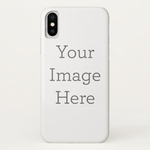 Create Your Own Barely There iPhone XS Case