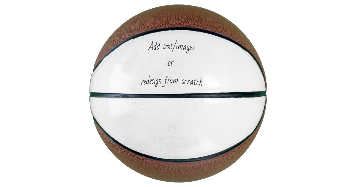 Create Your Own Basketball | Zazzle