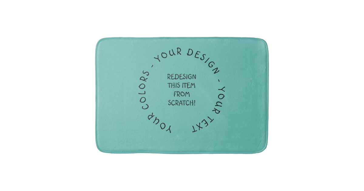Create Your Own Bath Mat Zazzle