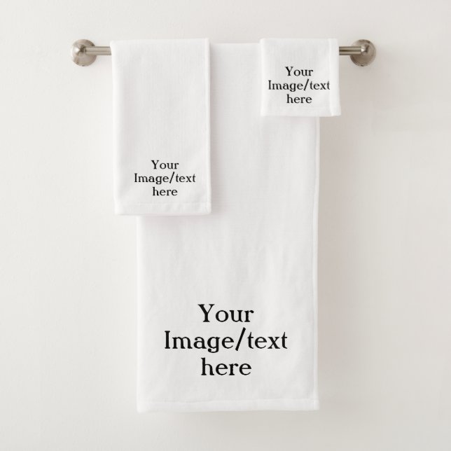 Create Your Own Bath Towel Set (Insitu)