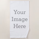 Create Your Own Beach Towel<br><div class="desc">Upload your own photo or design to personalize your very own beach towel!</div>