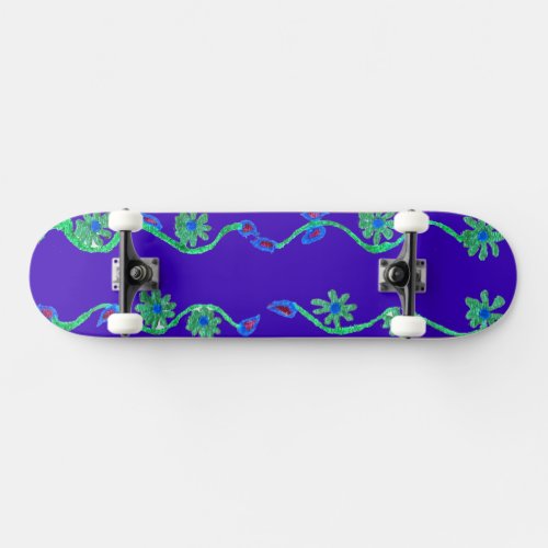 Create Your Own Beautiful Amazing Blue Skateboard