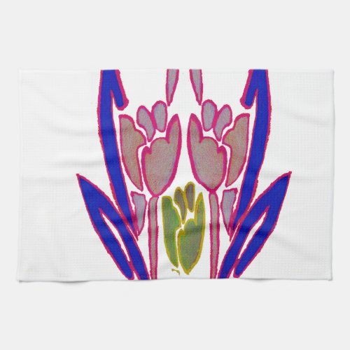 Create your own beautiful Amazing Lovely floral Kitchen Towel