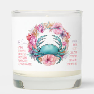 Create Your Own Beautiful Astrology Cancer Zodiac Scented Candle