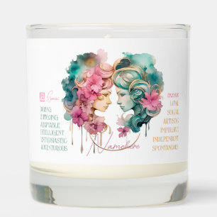 Create Your Own Beautiful Astrology Gemini Zodiac Scented Candle