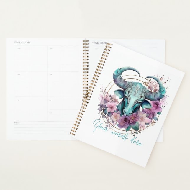 Create Your Own Beautiful Capricorn Zodiac Planner (Display)