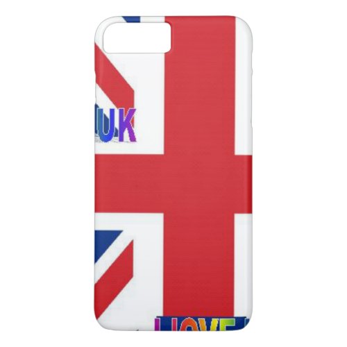 Create Your Own Beautiful Colorful UK iPhone 8 Plus7 Plus Case