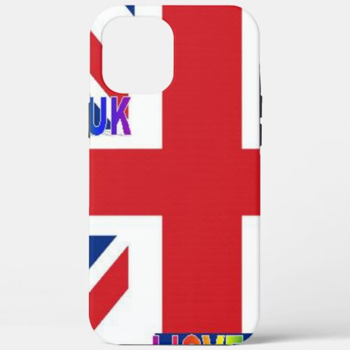 Create Your Own Beautiful Colorful UK iPhone 12 Pro Max Case