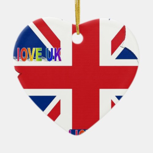 Create Your Own Beautiful Colorful UK Ceramic Ornament