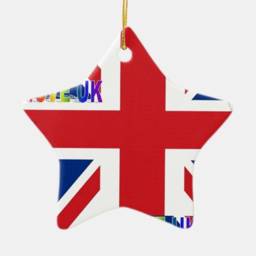 Create Your Own Beautiful Colorful UK Ceramic Ornament