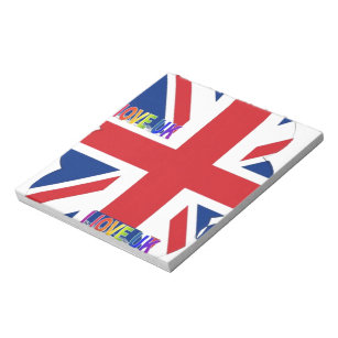 Create Your Own Beautiful Colorful UK Notepad