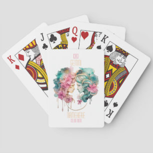 Create Your Own Beautiful Gemini Zodiac Poker Cards