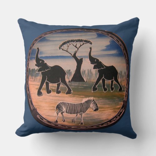 Create Your Own Beautiful Lovely Africa Home Decor Throw Pillow