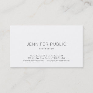 Create Your Own Beautiful Minimalist Template Business Card