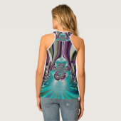 Create your own Beautiful Wedding Clothing Teal Tank Top (Back Full)