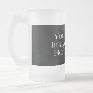 Create Your Own Beer Mug/Stein Frosted Glass Beer Mug