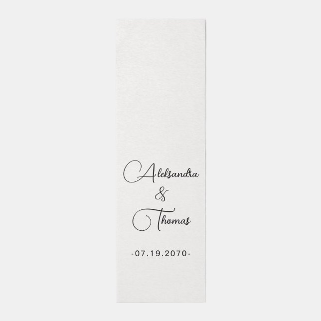  Create Your Own Beige Wedding Aisle Runner (Front (Vertical))