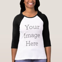 Create Your Own Bella Canvas 3/4 Sleeve Raglan T-Shirt Create Your Own Bella Canvas 3/4 Sleeve Raglan T-Shirt