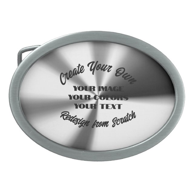 Create Your Own Belt Buckle (Front)
