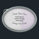 Create Your Own Belt Buckle<br><div class="desc">Background shown: Lightest Pink

Create your own custom high quality stuff!

Customize this item with your own personalized text or redesign entirely from scratch by replacing our image with your own.</div>