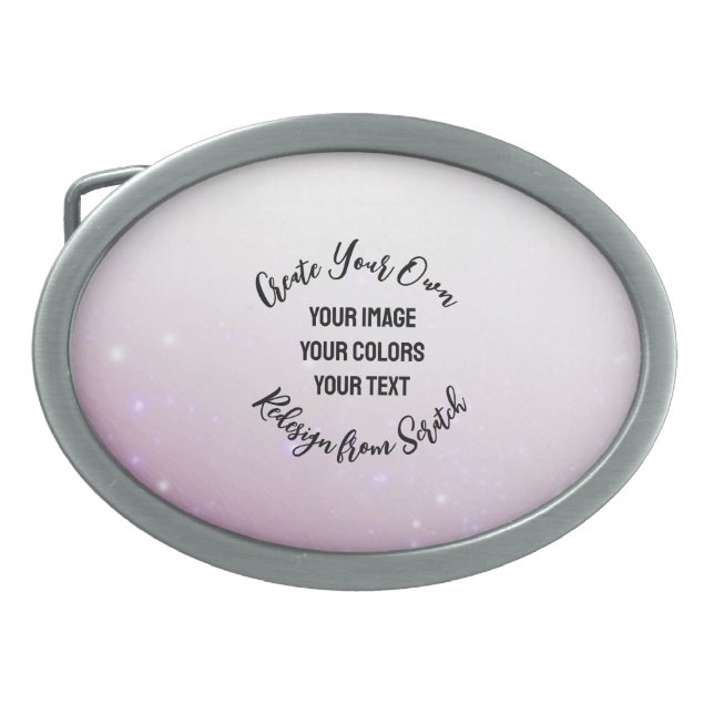 Create Your Own Belt Buckle (Front)