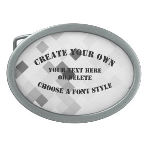 Create Your Own Belt Buckle