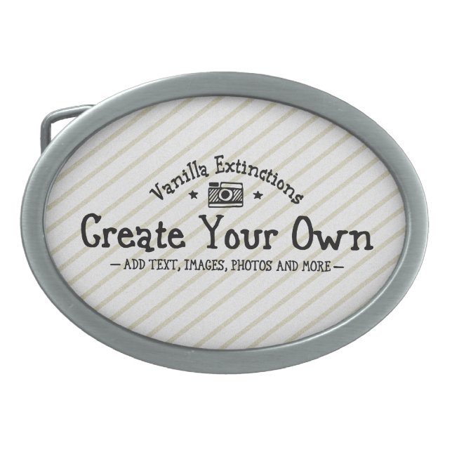 Create Your Own Belt Buckle (Front)