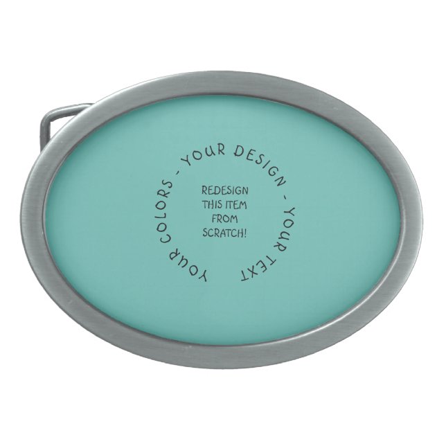 Create Your Own Belt Buckle (Front)