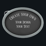 Create Your Own Belt Buckle<br><div class="desc">Personalize this product by adding your own text or redesign entirely from scratch by replacing our image with your own!
Visit Creative Negatives on Zazzle to view our entire collection of custom gifts, event supplies, wall art and more.</div>