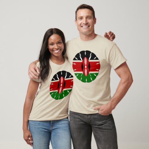 Create Your Own Bendera Ya Kenya Flag of Kenya T_Shirt