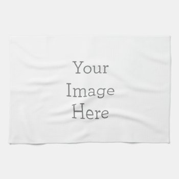 Create Your Own Bespoke Kitchen Towel 16" X 24" by zazzle_templates at Zazzle