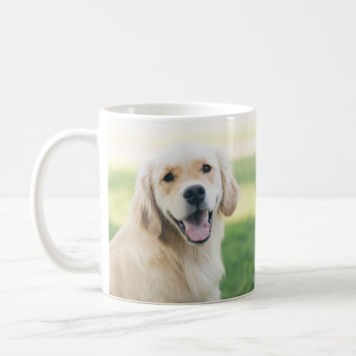 Create Your Own Best Dog Dad Pet Photo Coffee Mug