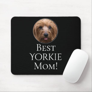 Create Your Own Best Dog Mom Personalized Photo Mouse Pad