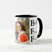 Create Your Own Best Friends Forever BFF Photo Mug (Front Right)