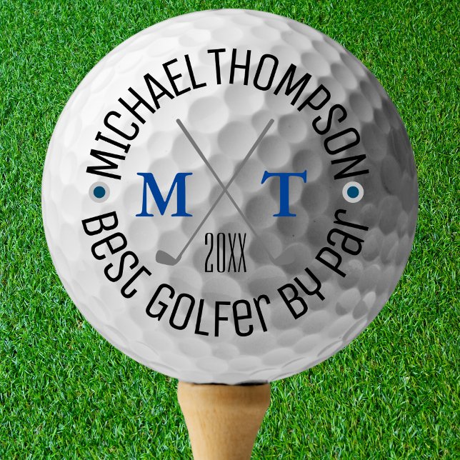 Create Your Own Best Golfer Monogram Father's Day Golf Balls (Create Your Own Best Golfer Monogram Father's Day Golf Balls)